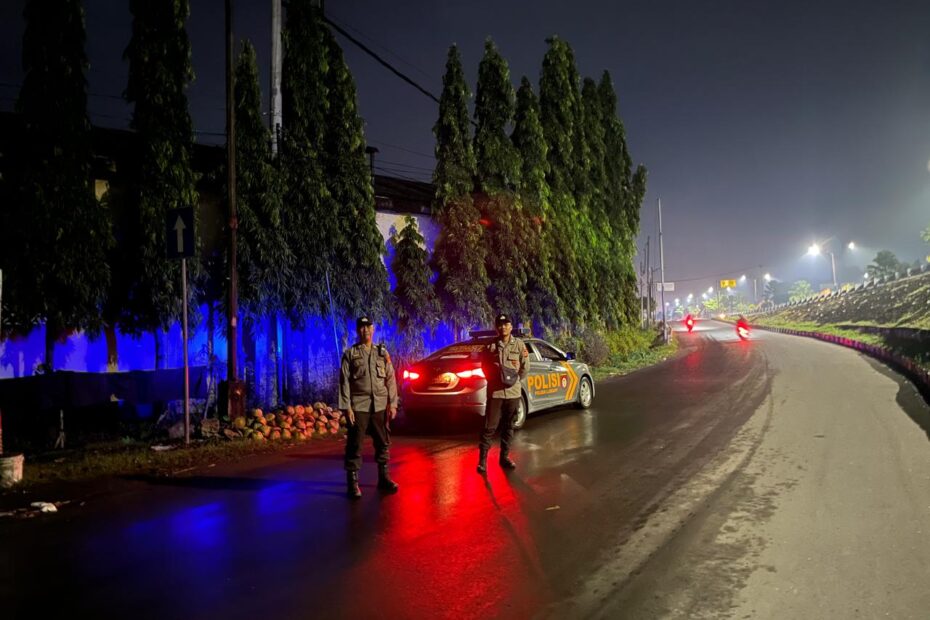 Polsek Labuapi Intensifkan Patroli Dini Hari di Jalur BIL untuk Cegah Kriminalitas