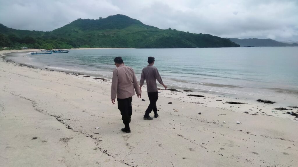 Polsek Sekotong Perkuat Keamanan di Pulau Sepatang, Desa Belongas
