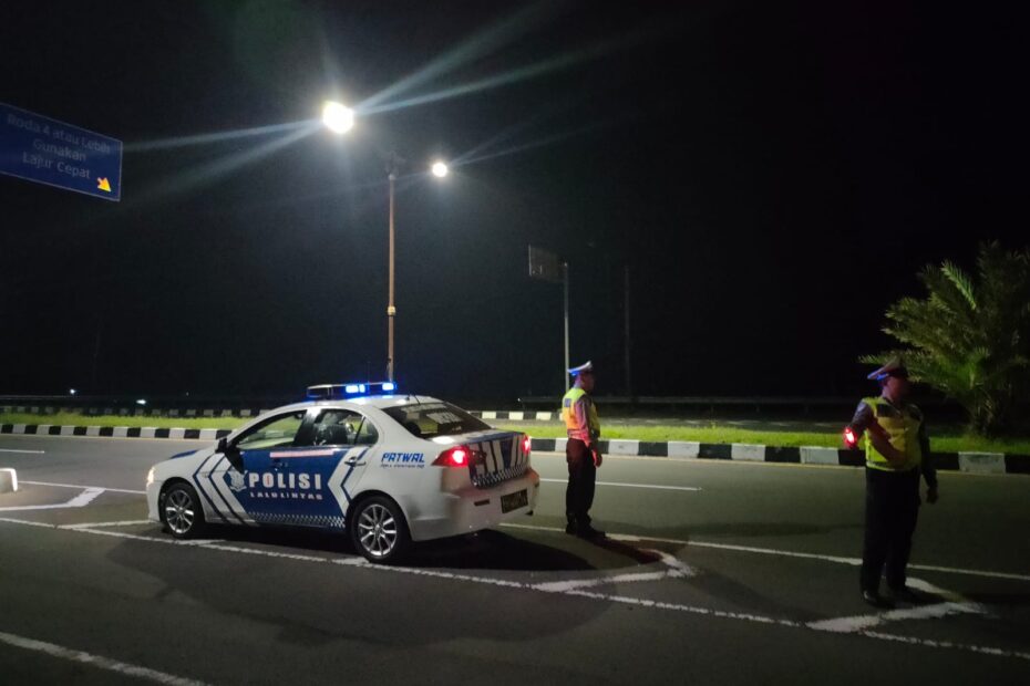 Satlantas Polres Lombok Barat Gencarkan Patroli Malam, Tekan Balap Liar dan Ciptakan Kamseltibcarlantas