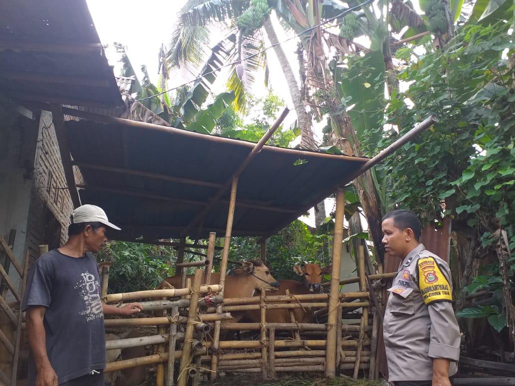 Polri Gandeng Masyarakat, Perkuat Ketahanan Pangan di Kuripan Timur