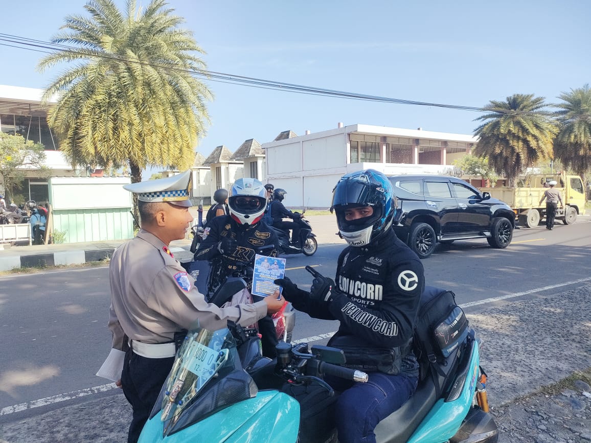 Kedisiplinan Lalu Lintas Ditingkatkan, Polres Gelar Operasi Patuh di Meninting