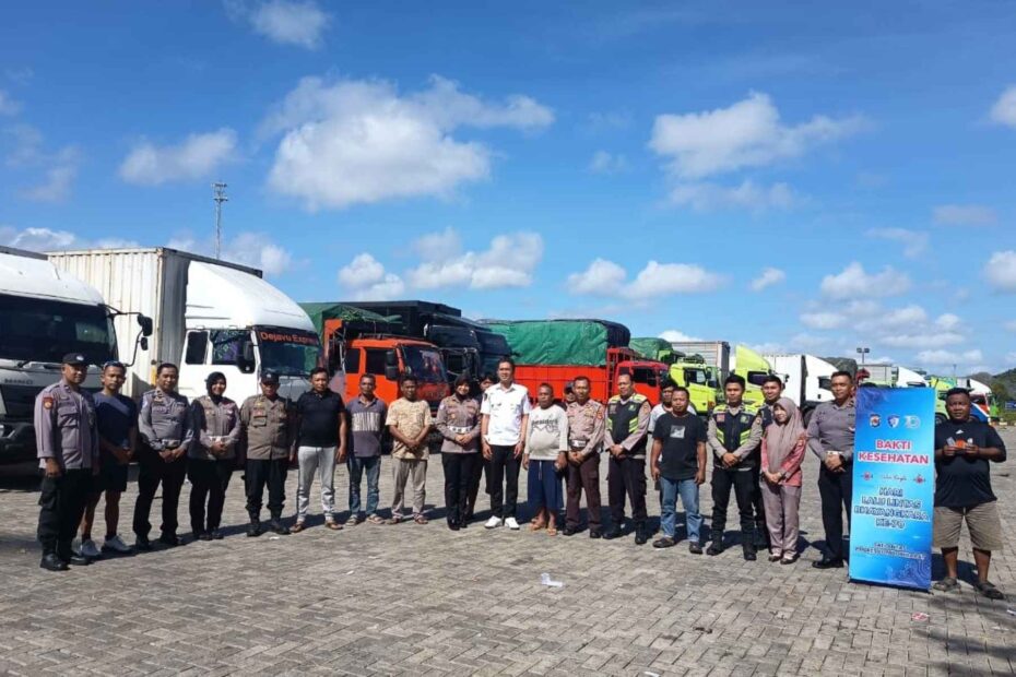 Bakti Kesehatan Polres Lombok Barat, Wujud Kepedulian Polri di Hari Lalu Lintas Bhayangkara ke-70