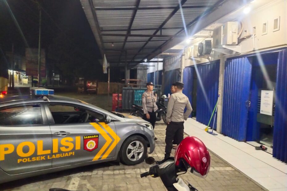Polsek Labuapi Intensifkan Patroli Malam untuk Jaga Kamtibmas di Lombok Barat