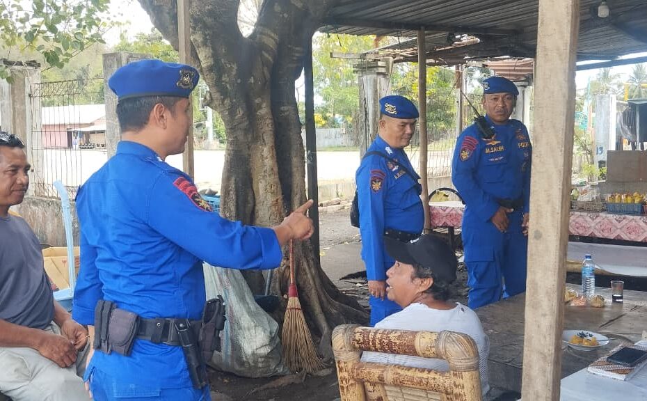 Keamanan di Pelabuhan Lembar Terjaga, Sat Polairud Polres Lombok Barat Gelar Patroli Rutin