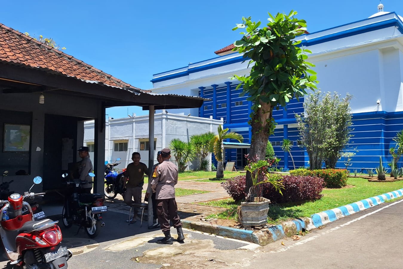 Polsek Gerung Tingkatkan Patroli Objek Vital Jaga Kondusivitas Lombok Barat