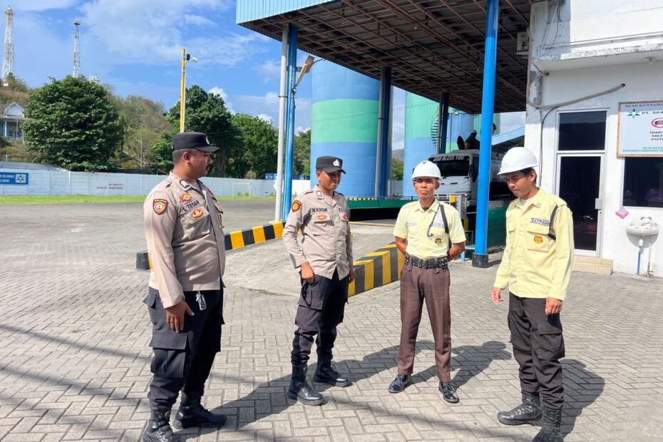 Polsek Kawasan Pelabuhan Lembar Intensifkan Patroli Demi Keamanan Objek Vital