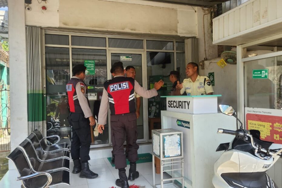 Polsek Sekotong Intensifkan Patroli Dialogis, Pegadaian Mekar Sari Lombok Barat Lebih Aman
