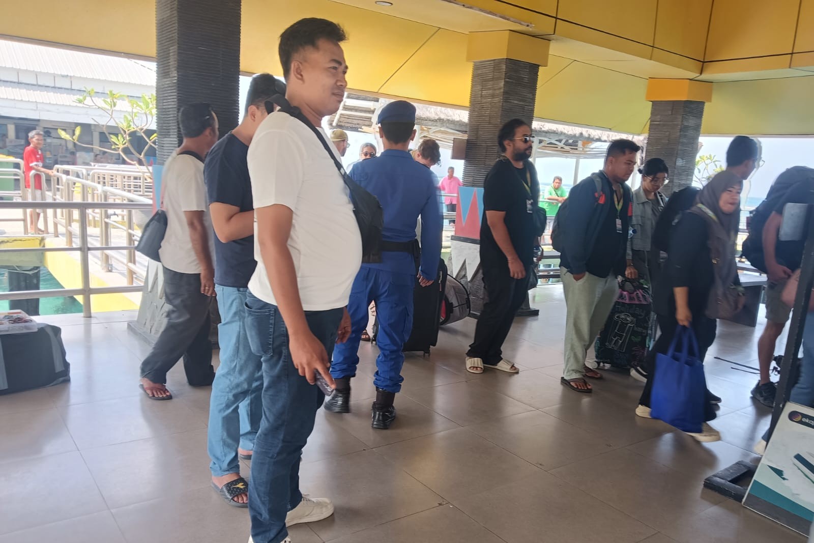 Sat Polairud dan Dishub Perkuat Pengamanan Fast Ferry di Pelabuhan Senggigi