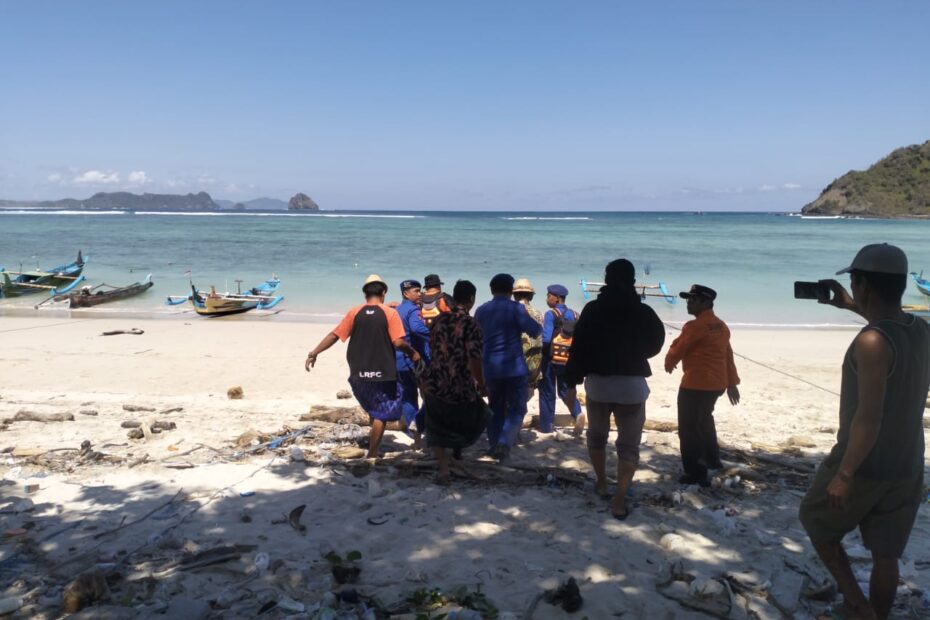 Pemancing Hilang Terseret Ombak di Pantai Panggang Sekotong Ditemukan Meninggal