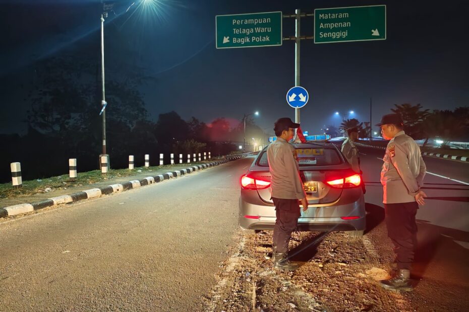 Polsek Kediri Perkuat Patroli KRYD, Cegah Kriminalitas di Desa Montong Are