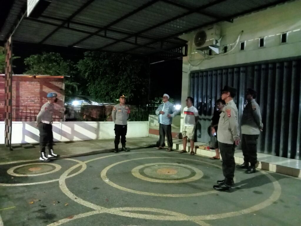 Polsek Gerung Intensifkan Patroli Malam, Cegah 3C di Lombok Barat