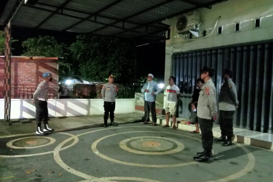 Polsek Gerung Intensifkan Patroli Malam, Cegah 3C di Lombok Barat
