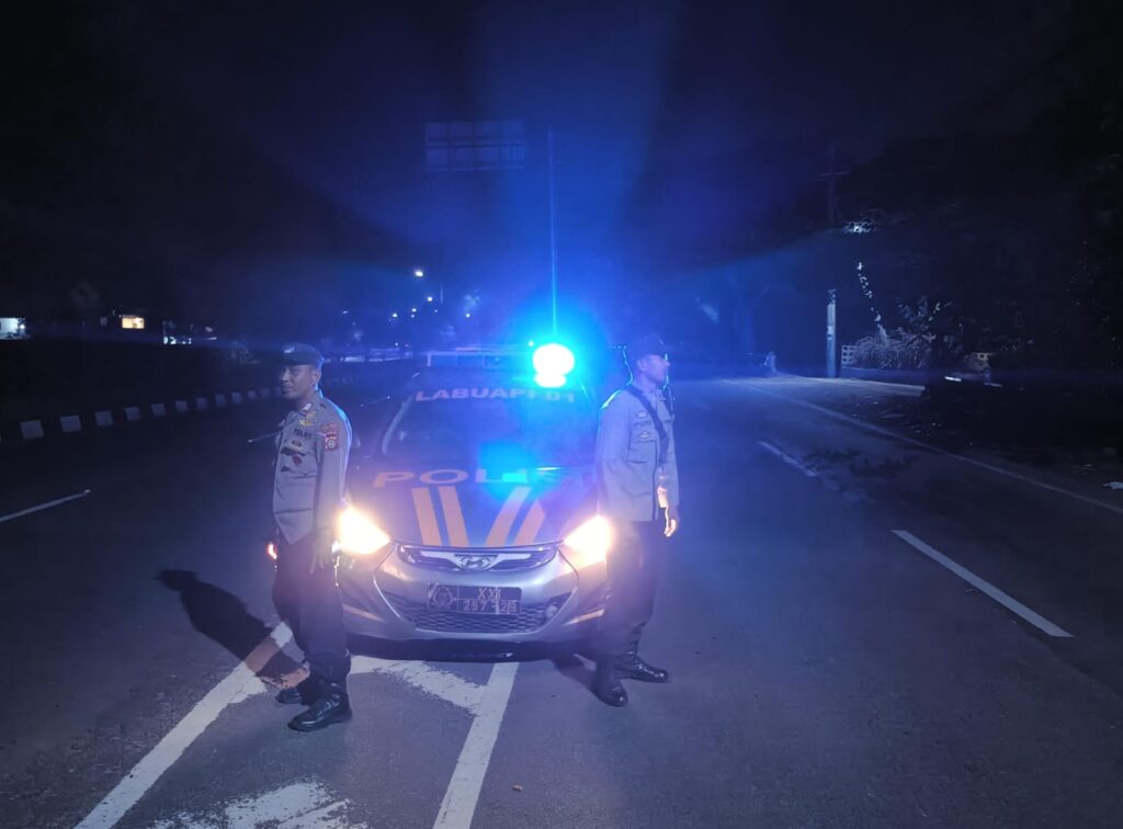 Polsek Labuapi Intensifkan Patroli Malam, Warga Desa Perampuan Merasa Lebih Aman