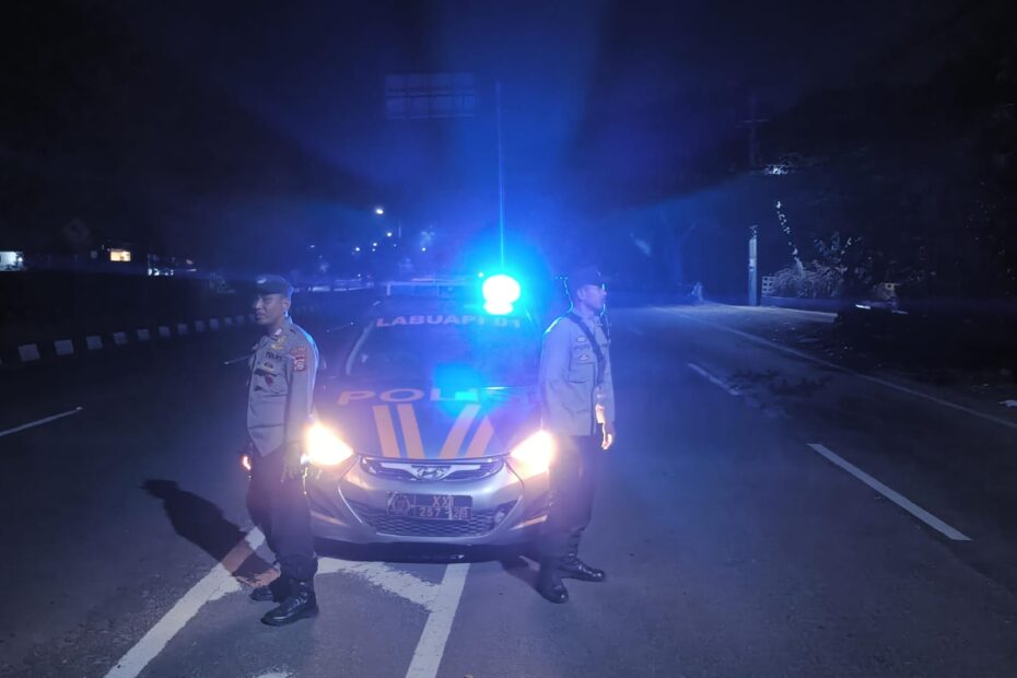 Polsek Labuapi Intensifkan Patroli Malam, Warga Desa Perampuan Merasa Lebih Aman
