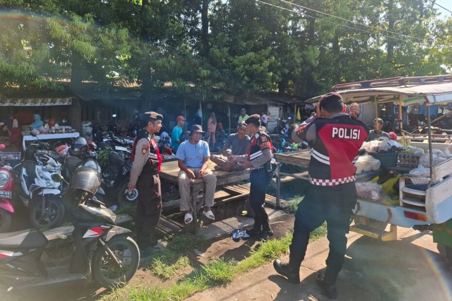 Polres Lombok Barat Perkuat Kamtibmas di Gerung Selatan Lewat Patroli Dialogis