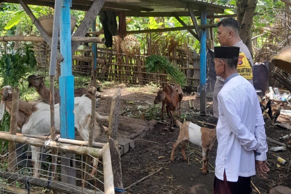 Polsek Batulayar Ajak Warga Mangsit Perkuat Ketahanan Pangan Lokal