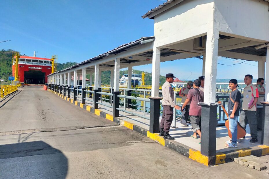 Polsek KP Lembar Perketat Pengawasan Pelayaran Lembar–Padangbai