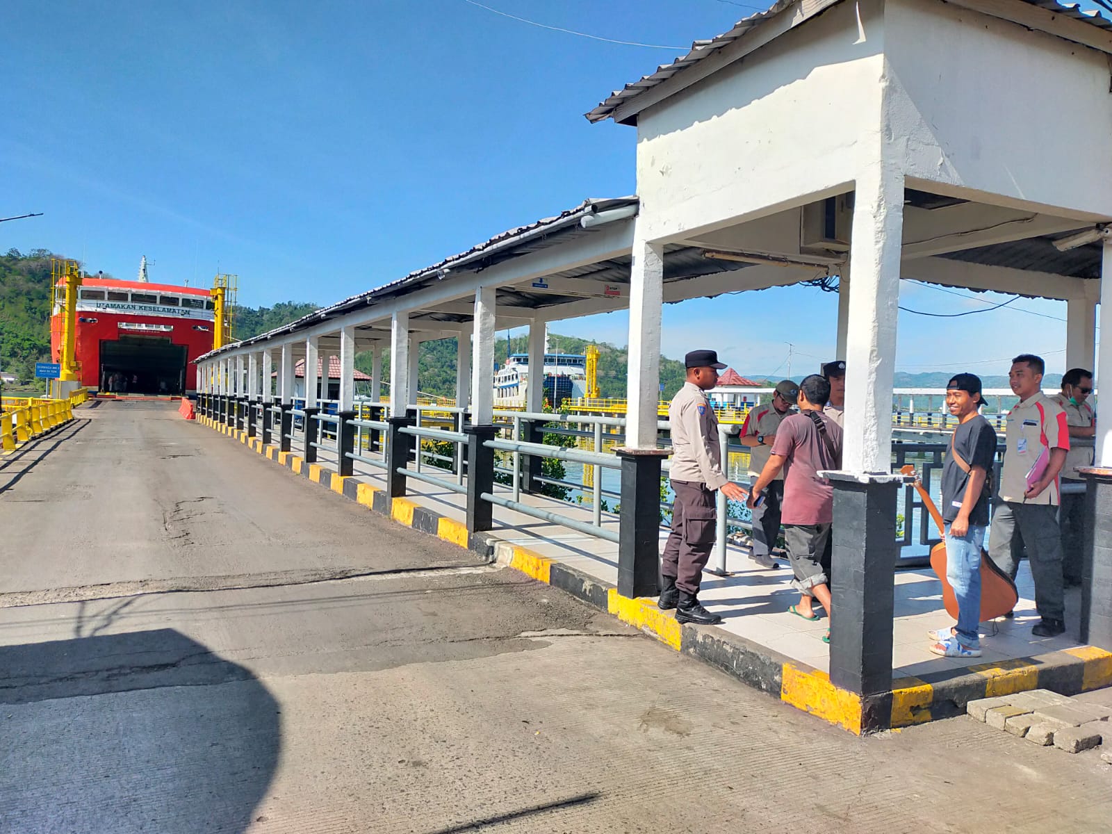 Polsek KP Lembar Perketat Pengawasan Pelayaran Lembar–Padangbai