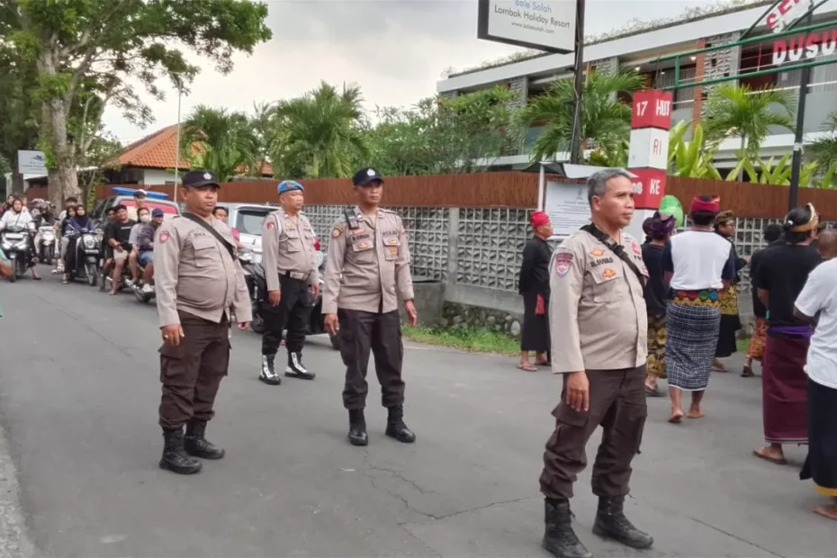 Tradisi Nyongkolan di Batulayar Berjalan Aman, Polsek Pastikan Kelancaran dan Ketertiban