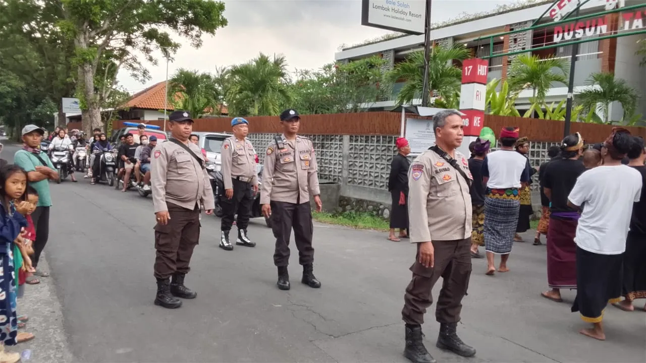 Tradisi Nyongkolan di Batulayar Berjalan Aman, Polsek Pastikan Kelancaran dan Ketertiban