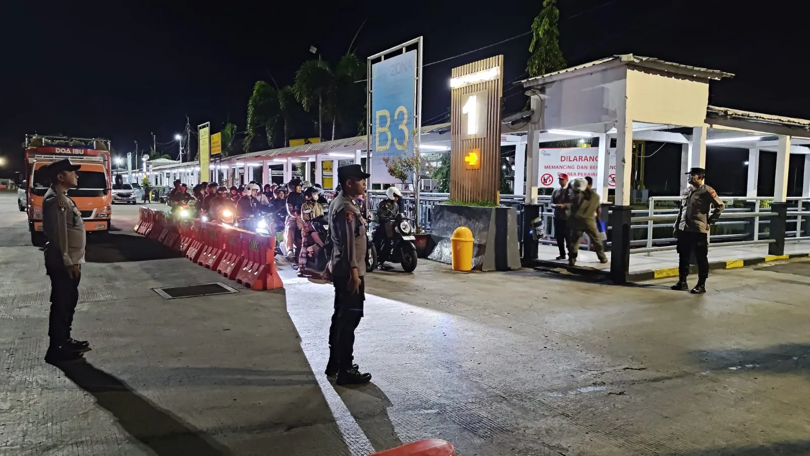 Polsek Kawasan Pelabuhan Lembar Perkuat Pengamanan Pelayaran ke Padangbai
