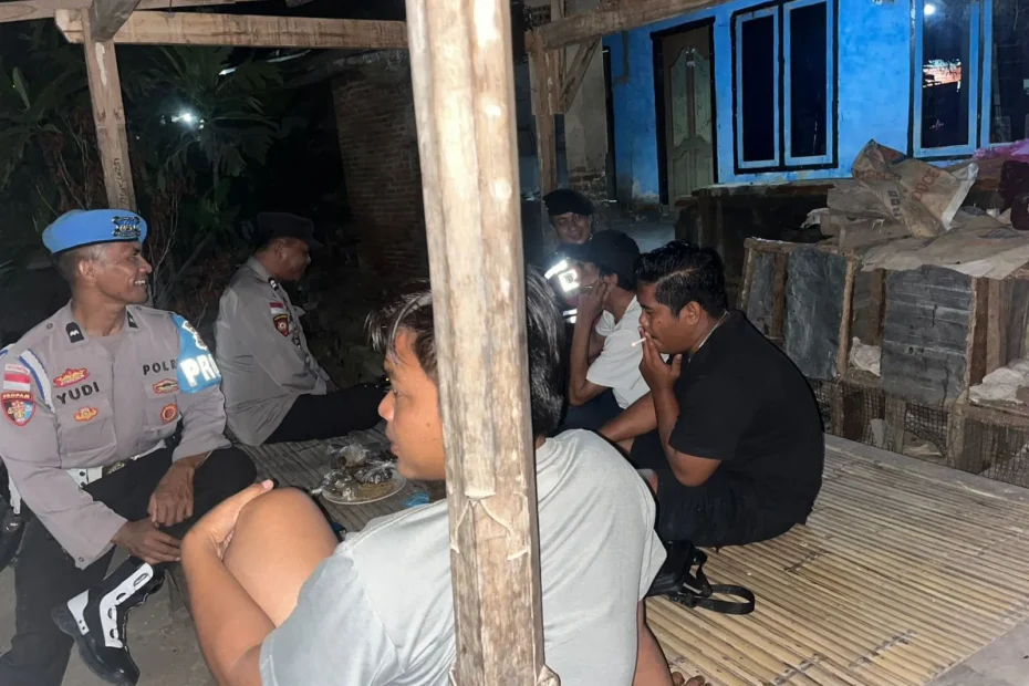 Polsek Sekotong Ajak Warga Batu Kumbu Aktif Jaga Keamanan Lingkungan