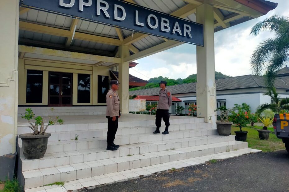 Polsek Gerung Perkuat Sinergi Keamanan di Objek Vital dan Area Wisata
