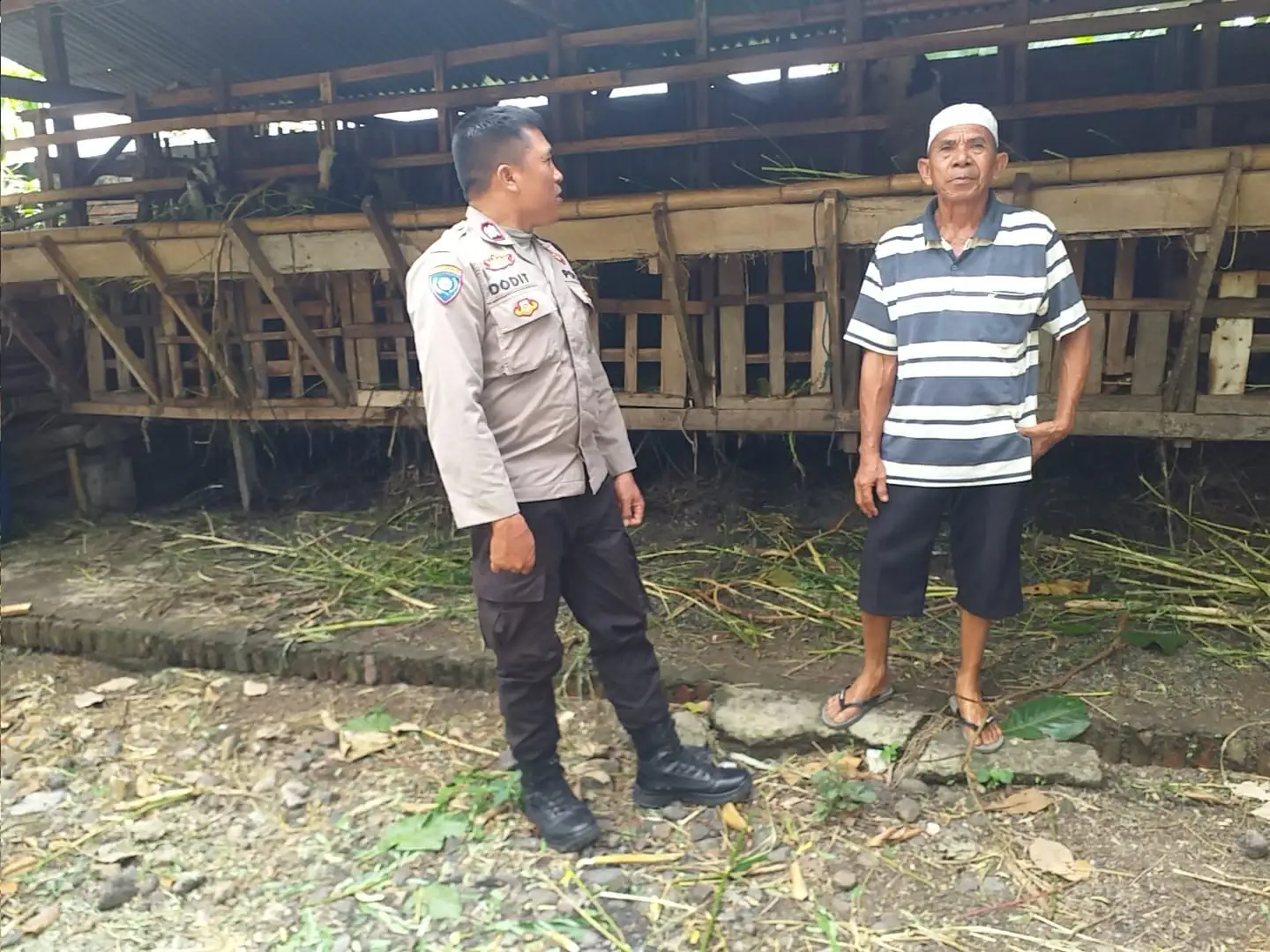 Sinergi Polri dan Warga Jagaraga Wujudkan Desa Mandiri Pangan di Kuripan