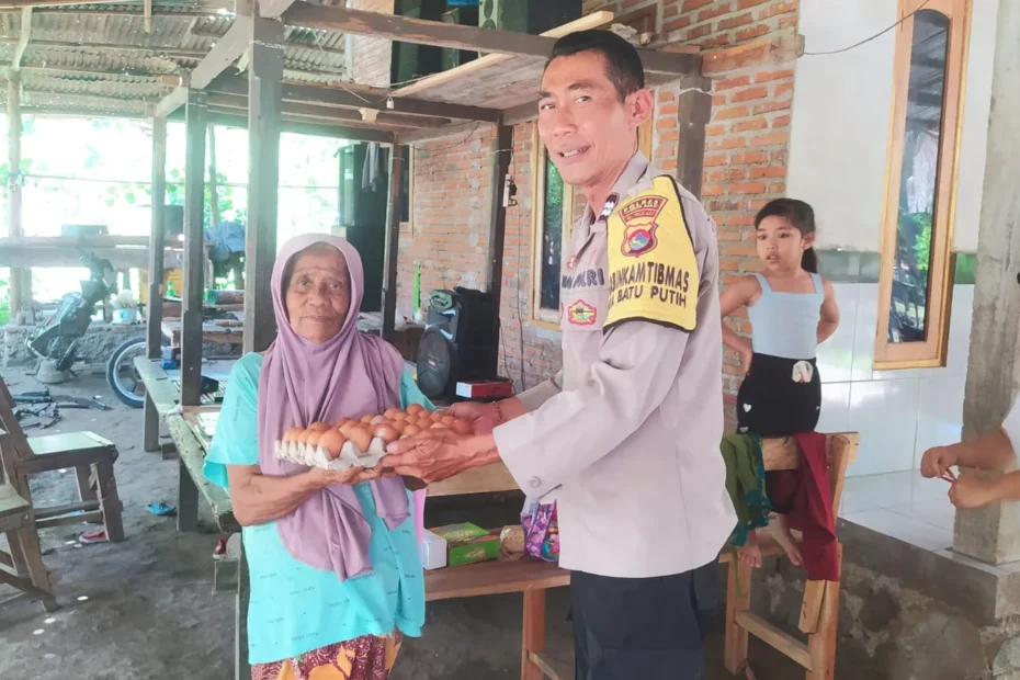Nutrisi Mantap, Cara Polri Sekotong Wujudkan Kepedulian Nyata