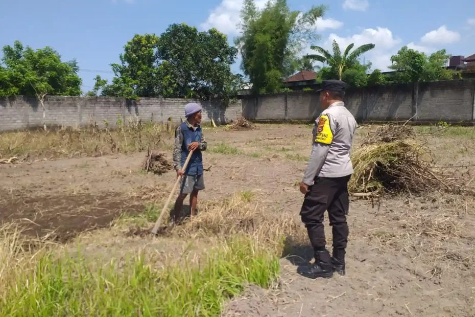 Polri Dorong Warga Jagaraga Manfaatkan Lahan Produktif untuk Ketahanan Pangan