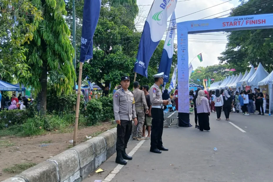 Satlantas Lombok Barat Sukses Amankan Pasar Keuangan Rakyat Indonesia