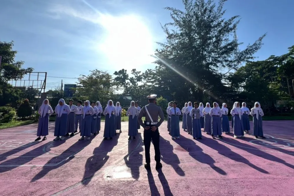 Satlantas Polres Lombok Barat Bentuk Pelajar Tertib Lalu Lintas Sejak Dini