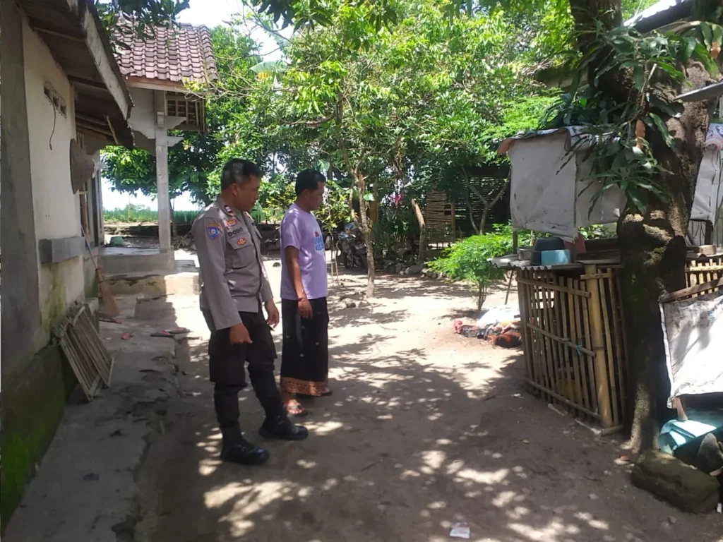 Bhabinkamtibmas Dorong Warga Bangkit Lewat Lahan Pekarangan