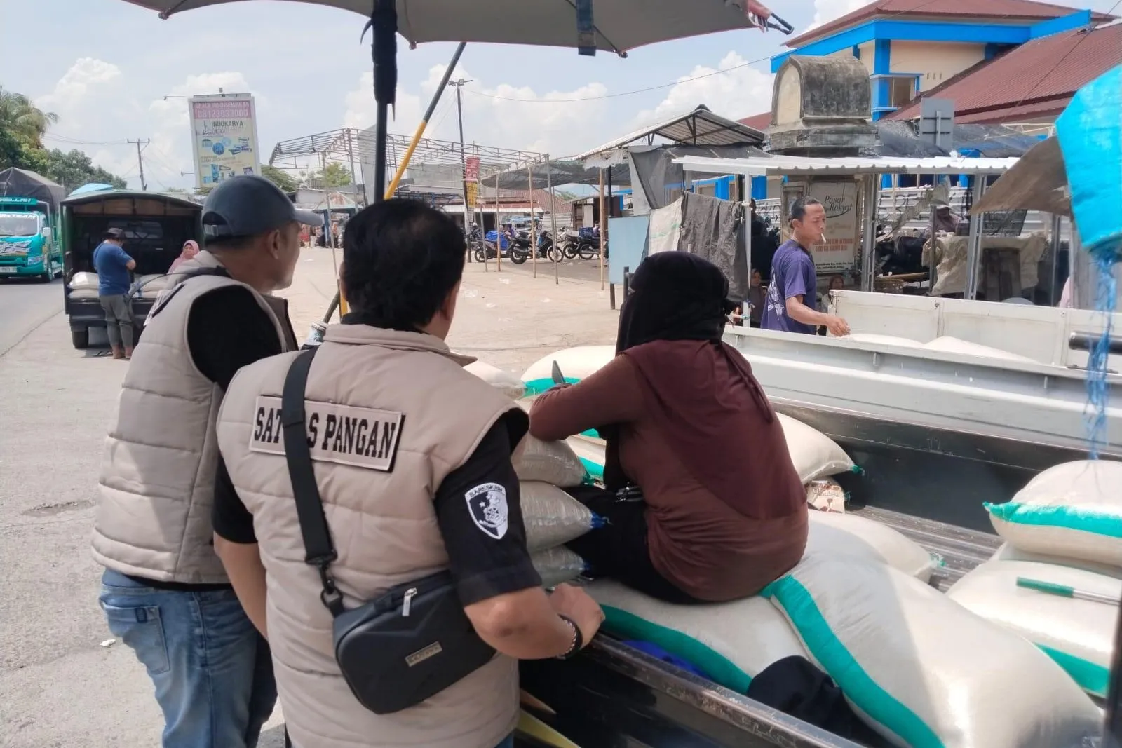 Satgas Pangan Lakukan Pengecekan Harga Beras di Pasar Tradisional Kediri, Harga Masih Stabil