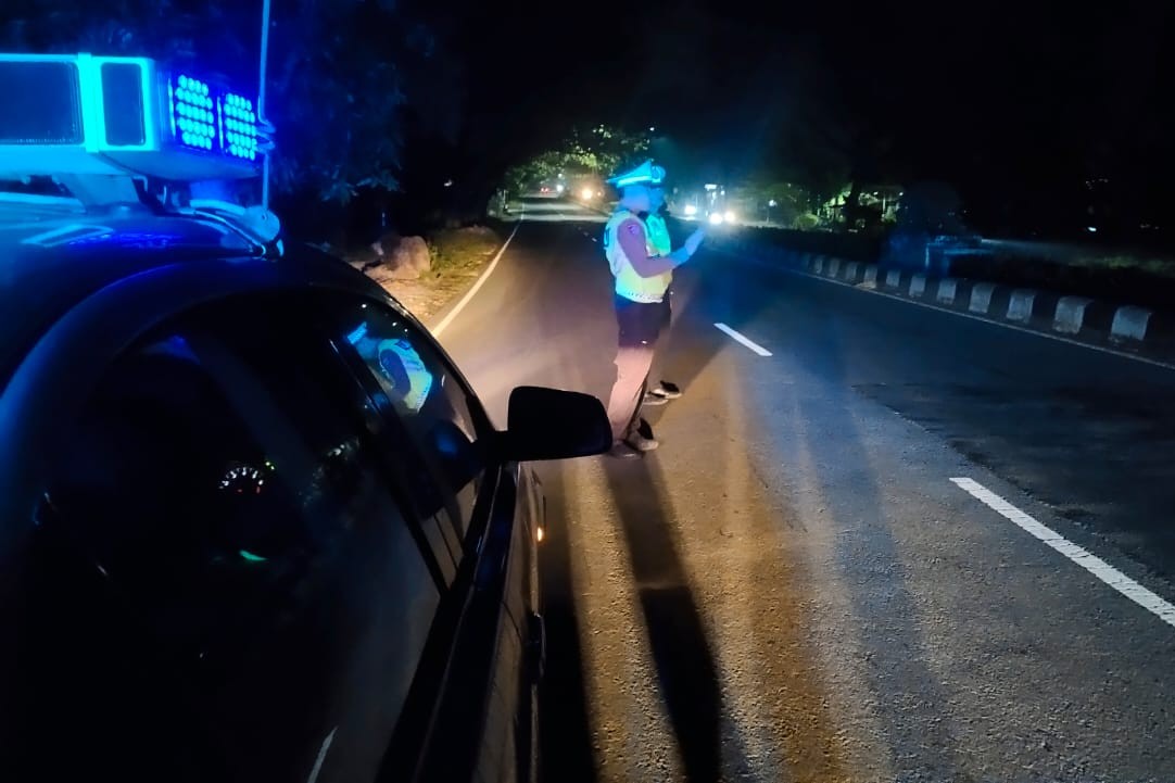 Aksi Proaktif Satlantas Lobar: Amankan Bypass BIL dari Kejahatan Jalanan