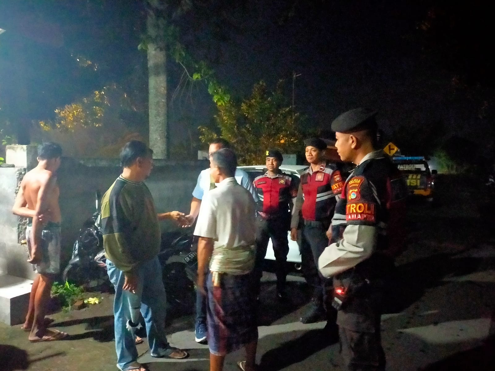 Jaga Kamtibmas, Polres Lobar Sosialisasikan Layanan Darurat KEMOS 110