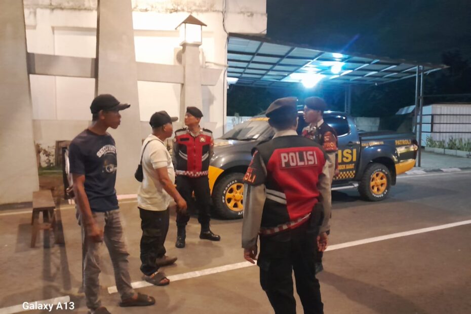 Patroli Presisi di Lombok Barat, Samapta Gencarkan Dialogis di Pemukiman Rawan 3C