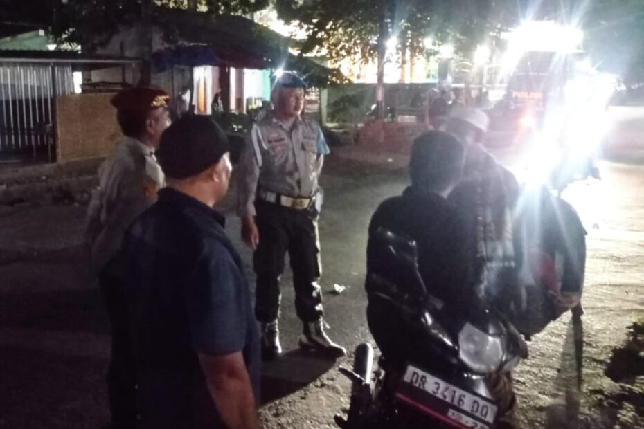 Polsek Lembar Intensifkan Patroli Malam, Cegah Aksi 3C di Pemukiman Padat