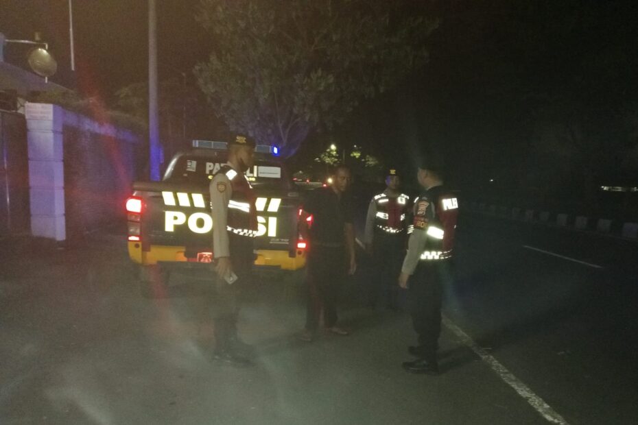 Jamin Keamanan, Polisi Sisir Jalur Rawan Kejahatan di Lombok Barat