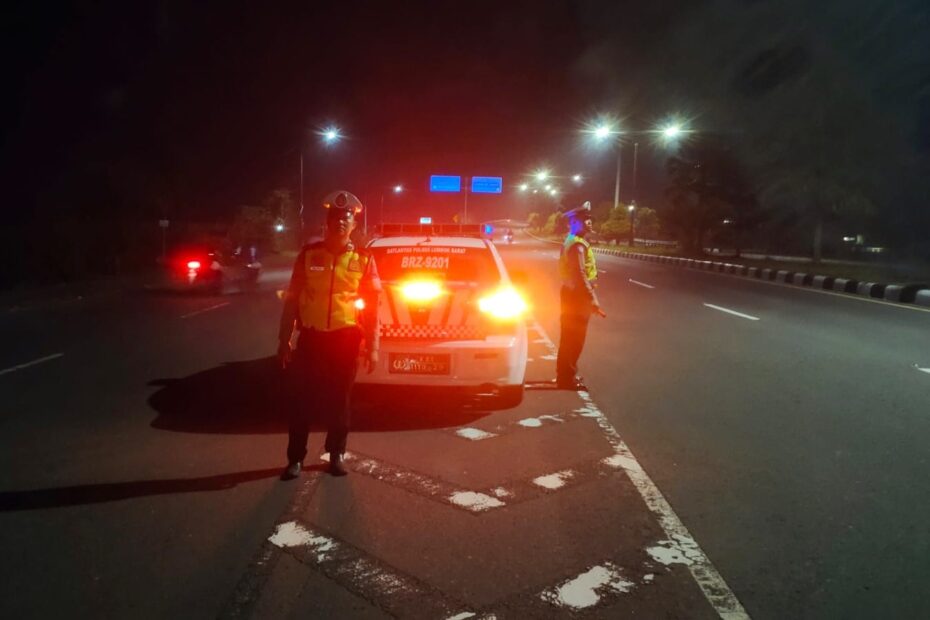 Jaga Kamseltibcarlantas, Bypass BIL 1-2 Dipantau Ketat Polisi Tiap Malam