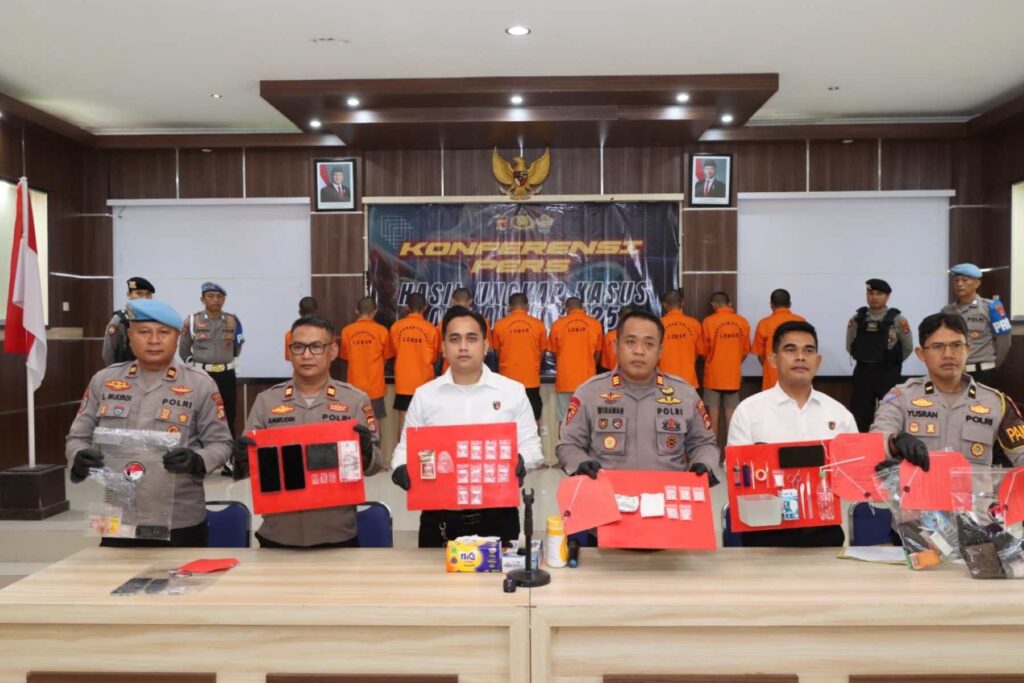 Narkoba di Lombok Barat, Polisi Amankan 17 Pelaku