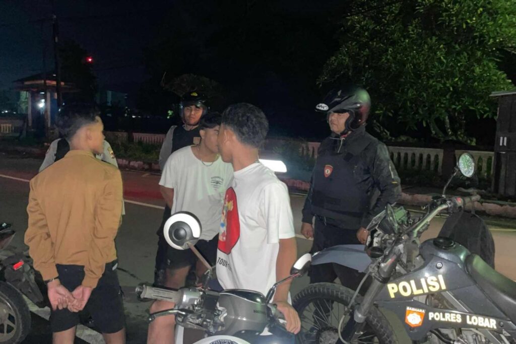 Lombok Barat Aman: Patroli Malam Polres Lobar Tekan 3C dan Balap Liar