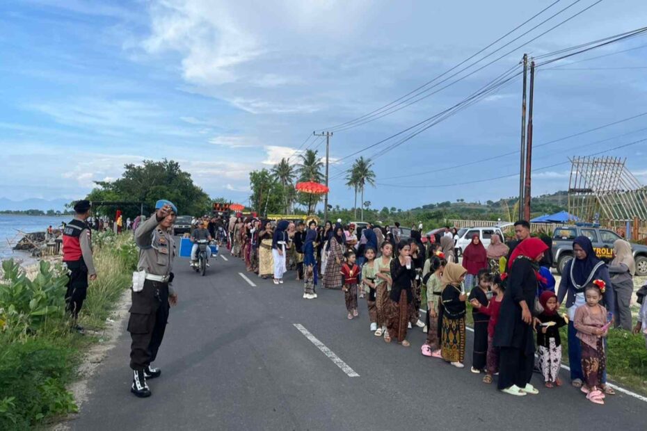 Lalu Lintas Sekotong Kondusif Saat Prosesi Adat Nyongkolan