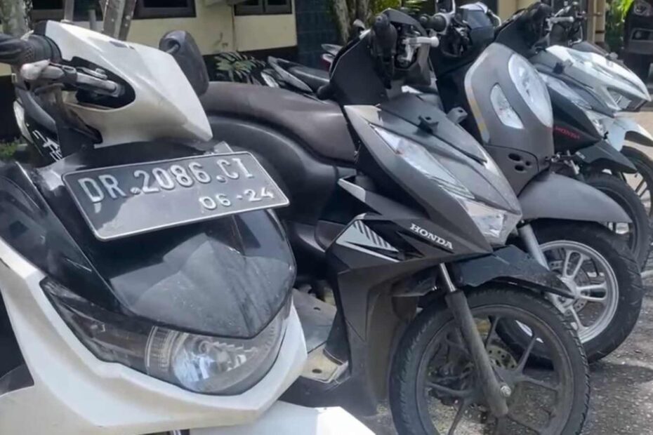 Polisi Ungkap Modus Unik Pencurian Motor di Lombok Barat