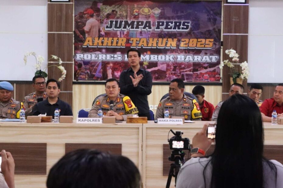 Strategi Polres Lombok Barat Tekan Kriminalitas Tahun 2025