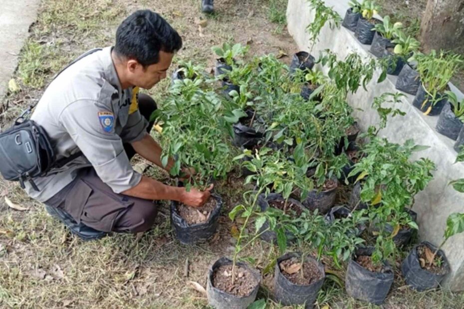 Sinergi Polri dan Warga Bengkel Kelola Lahan Produktif