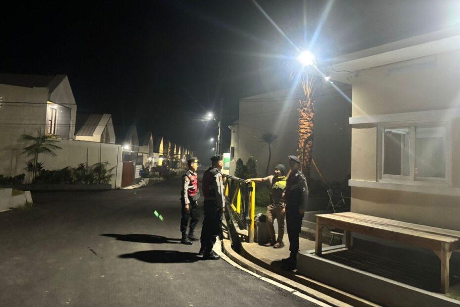 Perketat Keamanan Pemukiman, Sat Samapta Polres Lombok Barat Sosialisasikan Inovasi KEMOS 110