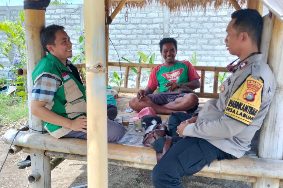 Polsek Labuapi Gerakkan Petani Perkuat Ketahanan Pangan