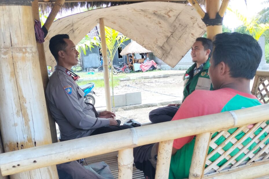 Strategi Polsek Labuapi Jaga Ketahanan Pangan dan Kamtibmas