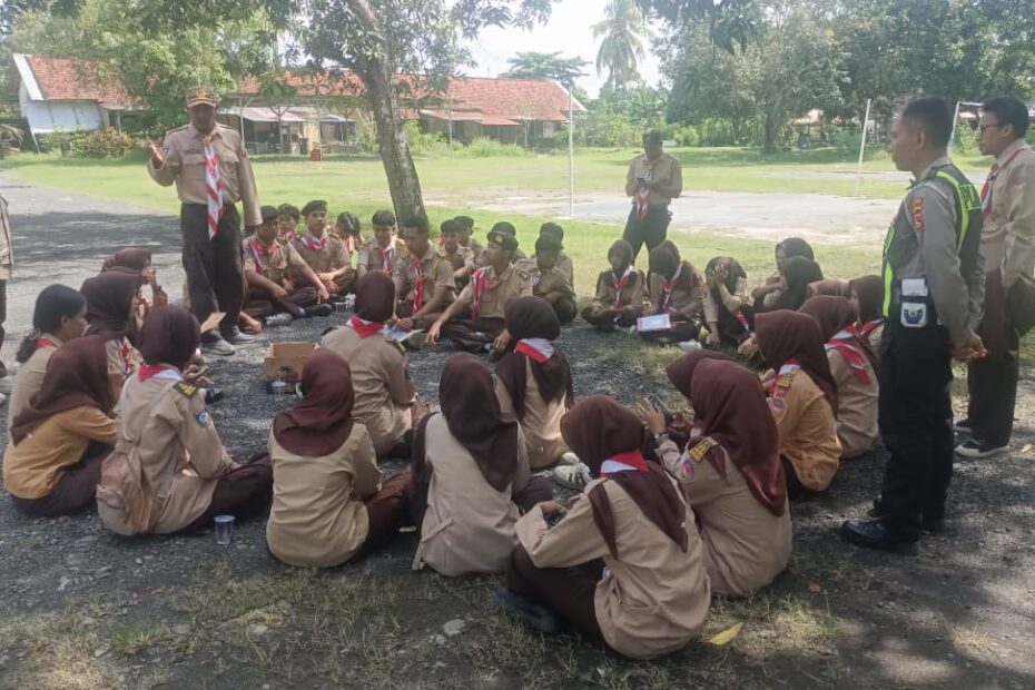 Polres Lombok Barat, Satlantas Polres Lobar, Saka Bhayangkara, Tertib Lalu Lintas, Pramuka NTB, Kamseltibcarlantas, Polsek Gerung